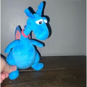 Disney Collection 9" Stuffy Blue Dragon Plush Doc Mcstuffins Stuffed Animal Toy
